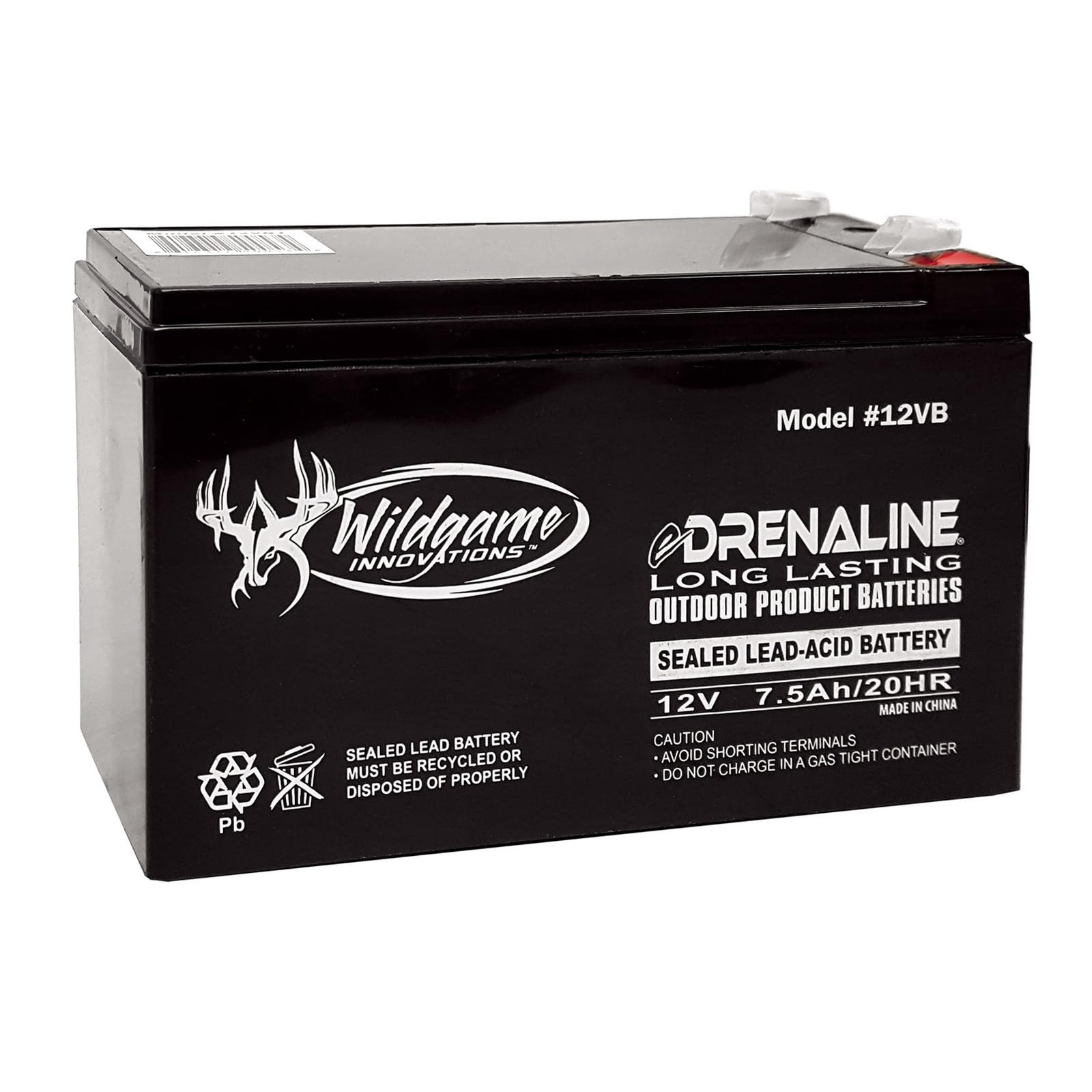 Wildgame Innovations 12 Volt eDRENALINE Rechargeable Tab Style Battery