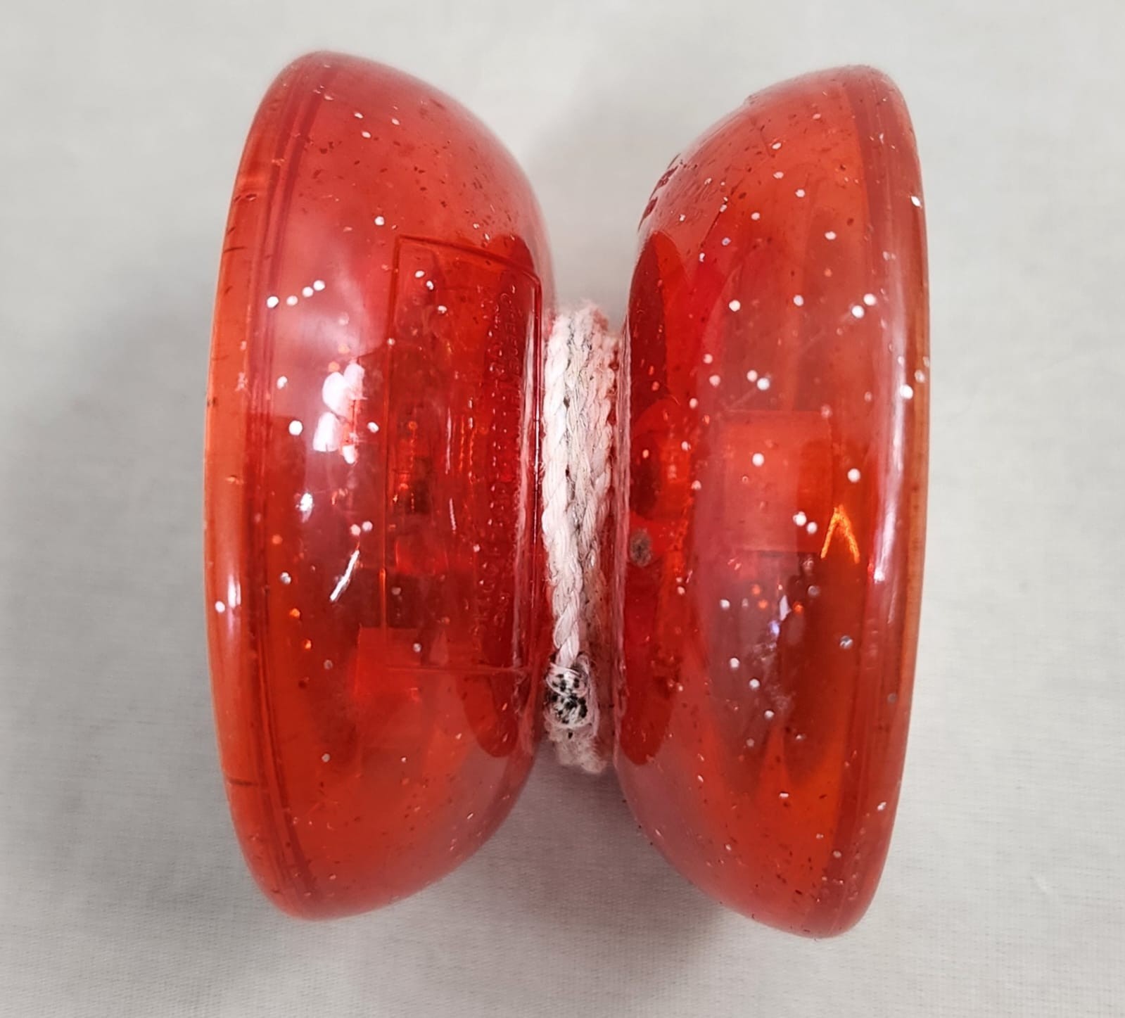 BAM Soaring Eagle Number 1 Trick Yo-Yo Red Glitter Plastic Skill Toy YO-YO
