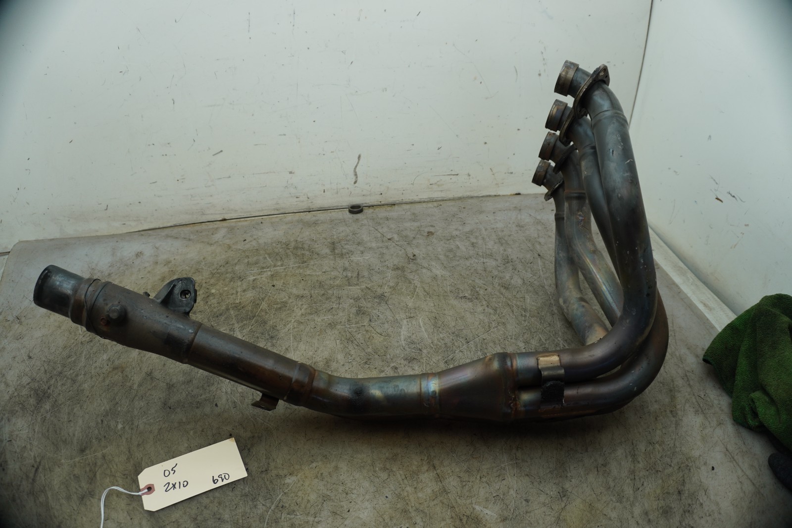 05 KAWASAKI ZX10R ZX 10 HEADER PIPE E E-690