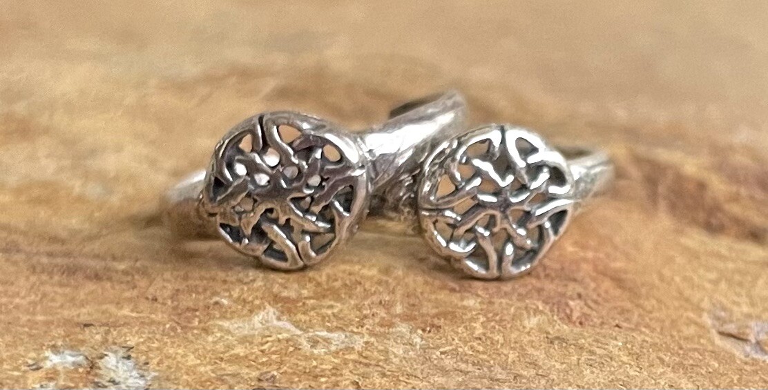 Flowers toe ring genuine .925 sterling silver adjustable + gift box