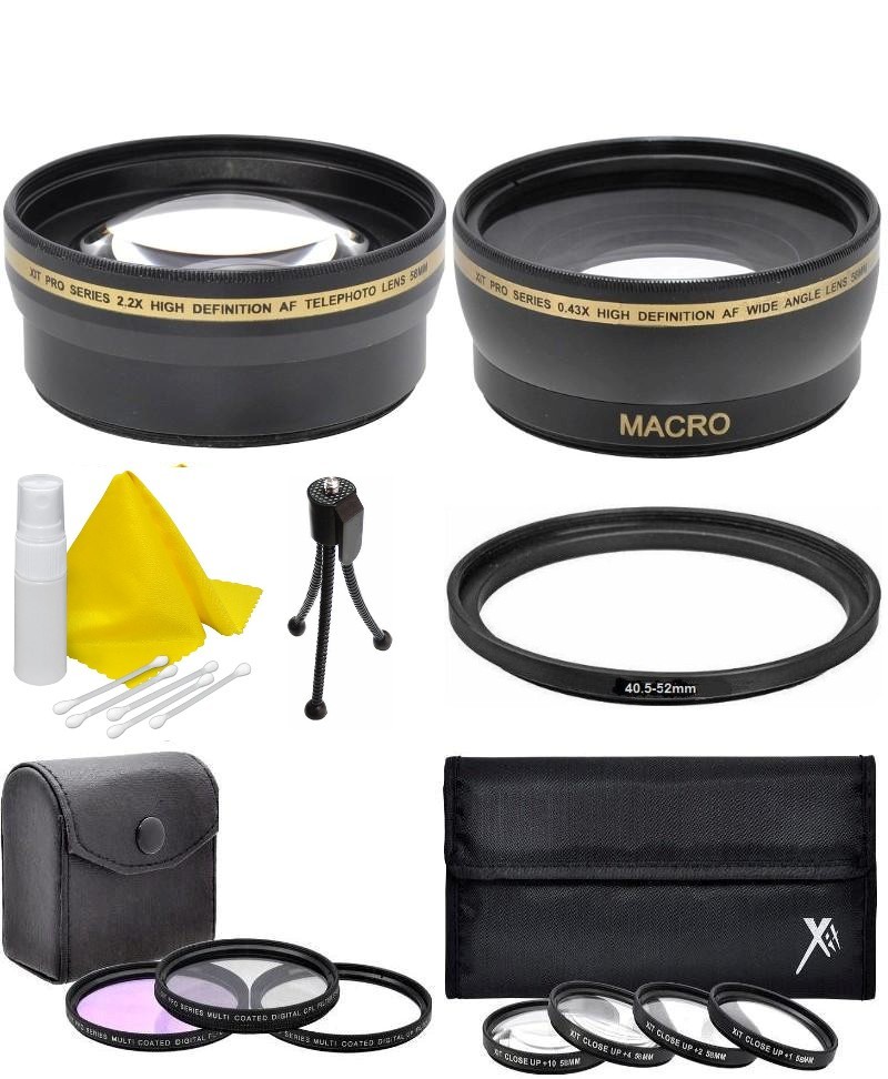 Wide & Telephoto Filter Set for Samsung NX 20-50mm Lens NX2000 NX500 NX300 NX30