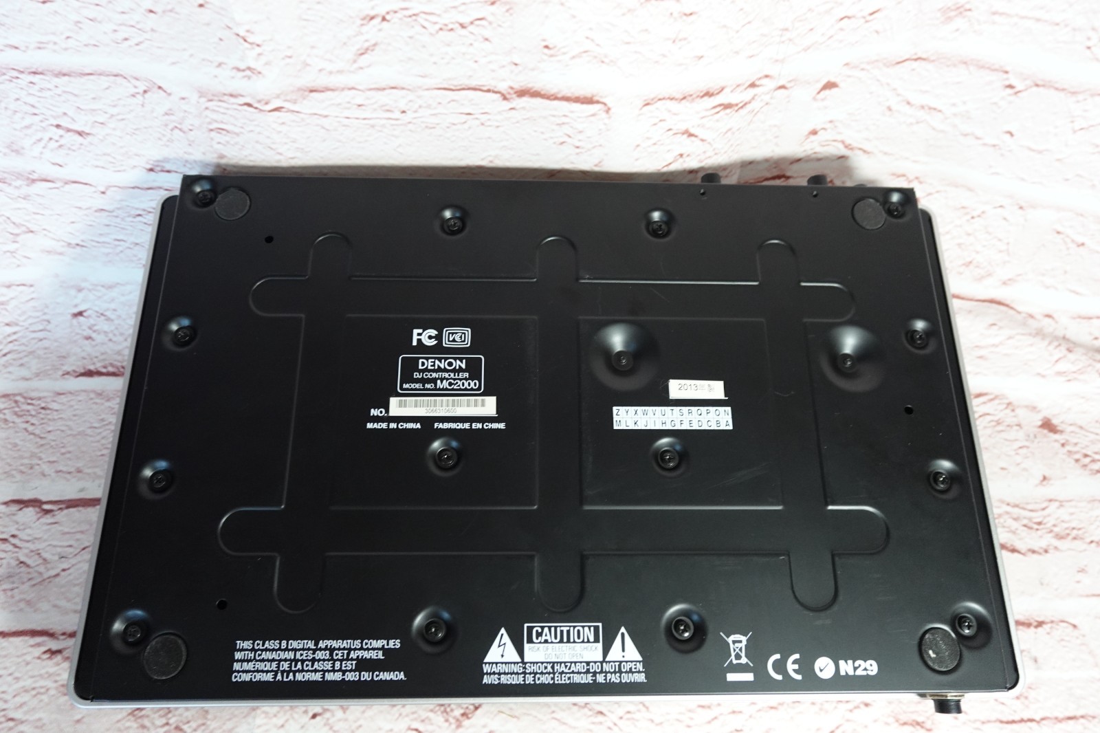 Denon MC2000 DJ Serato USB DJ Controller Dual Deck fast ship from JP unit only