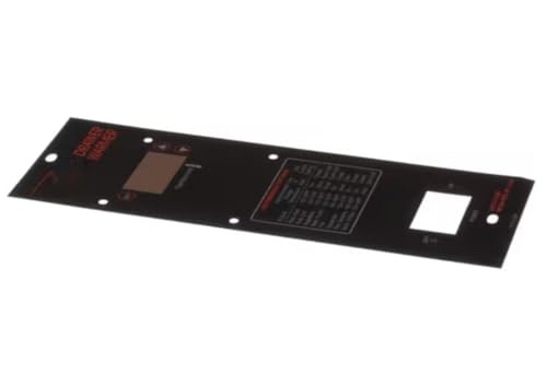 Fits Hatco 07-01-0284 Overlay, Vertical Control Panel, Drawer Warmer