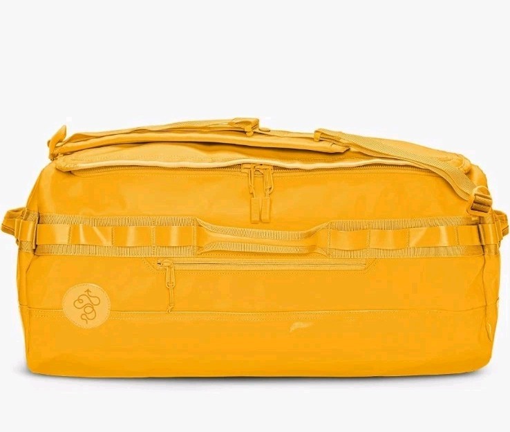 BABOON TO THE MOON Go-Bag Backpack Luggage Duffle Yellow Big 60L ~ BRAND NEW