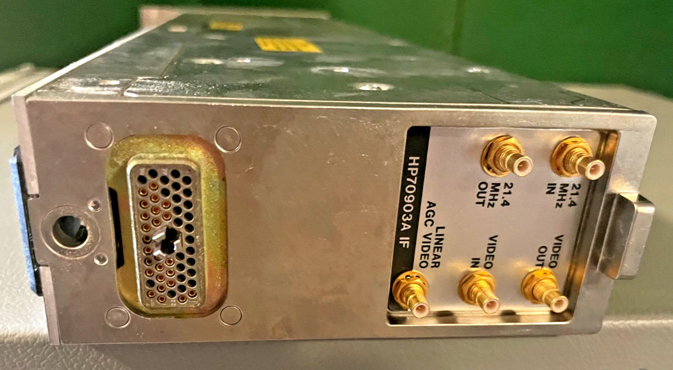 HP/Hewlett Packard 70903A IF Section Plug-In Module, Agilent, Keysight