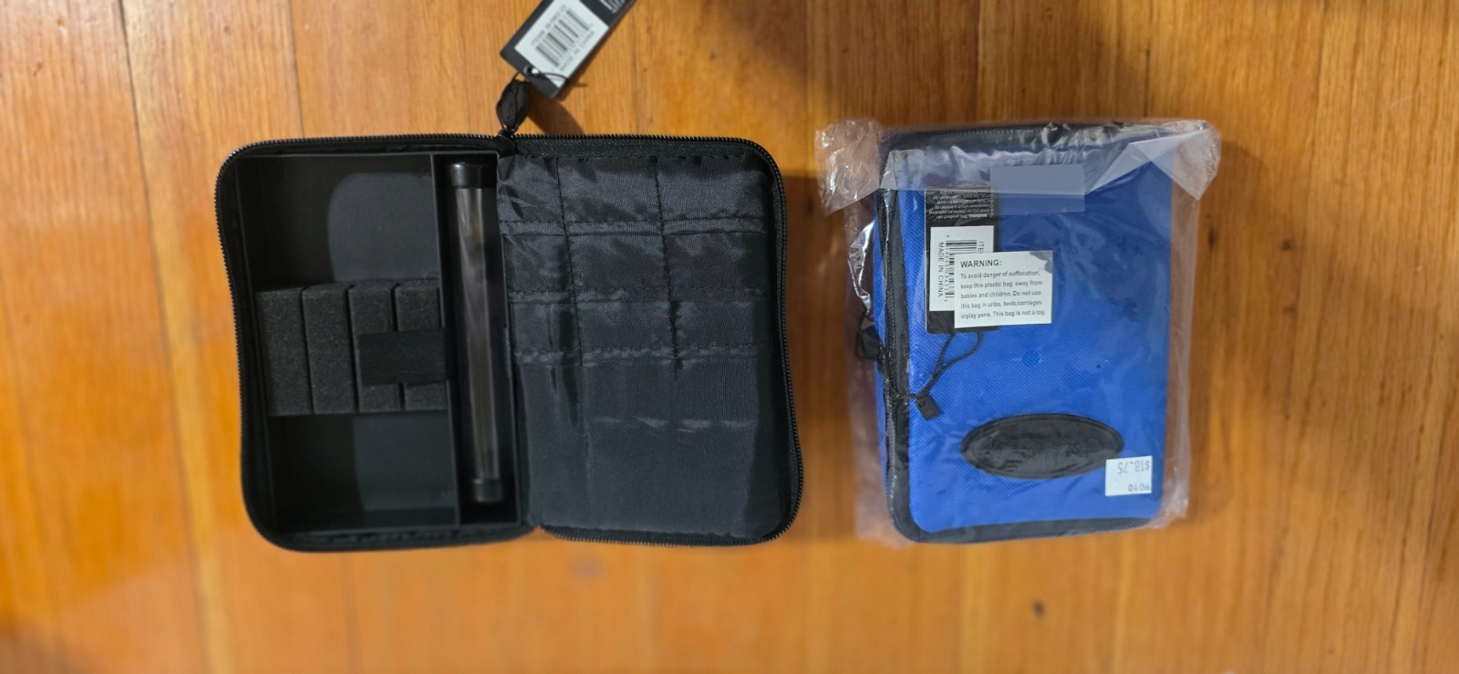 Dart case (Blue nylon). Casemaster brand. New in package.  7in x 4.5in x 1.75