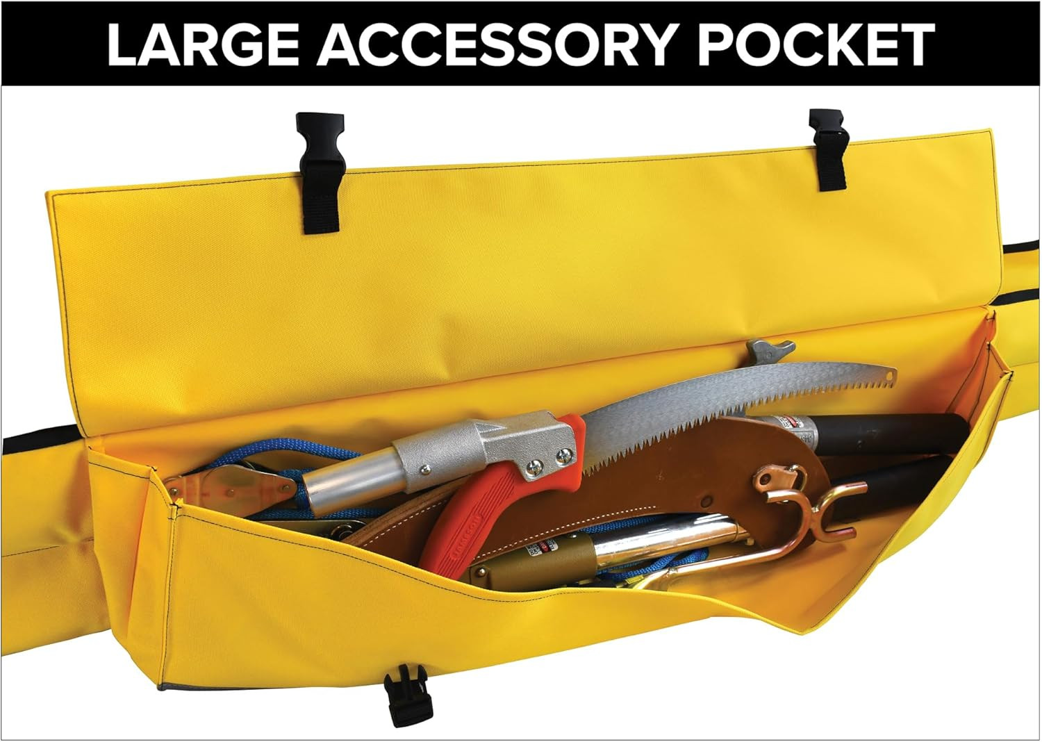 Heavy Duty Water-Resistant Carrying Case for Poles & Tree Pruning Tools