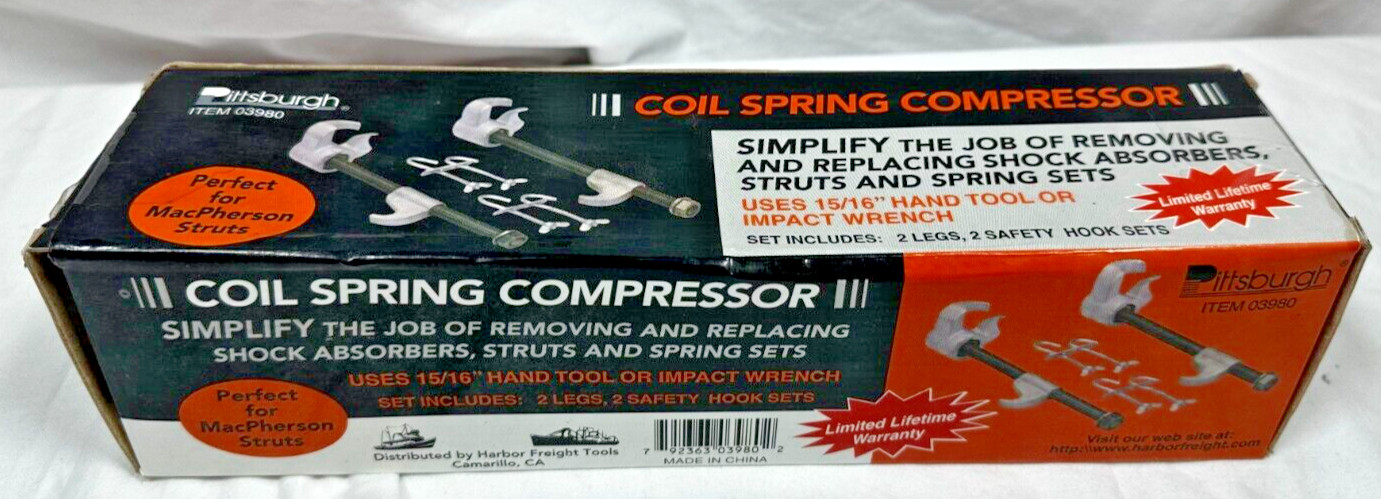 Pittsburgh Coil Spring Compressor Item# 03980 d14