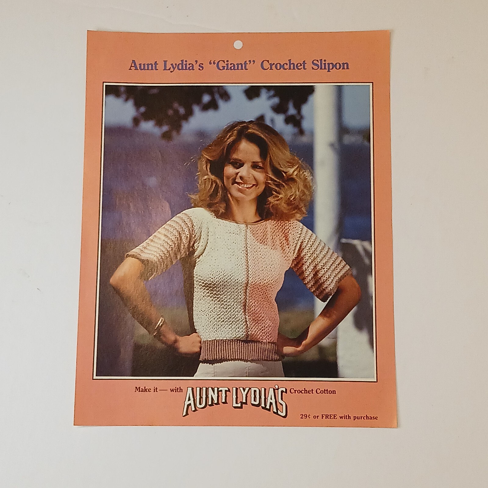 Vintage Knitting and Crochet Pattern leaflets Lot of 8 Fisherman's Sweater