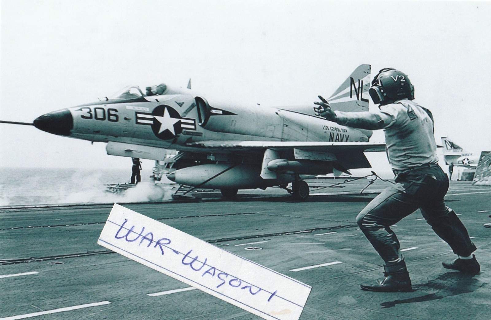 Vietnam  War  Photos --   A-4C Skyhawk Taking Off