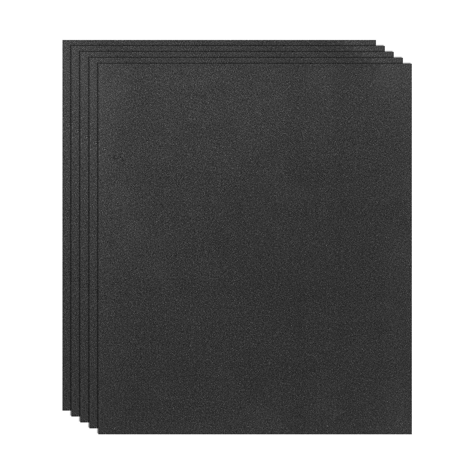 5 Pack 9" x 11" Sandpaper, 220 Grit Sand Paper for Wood Furniture