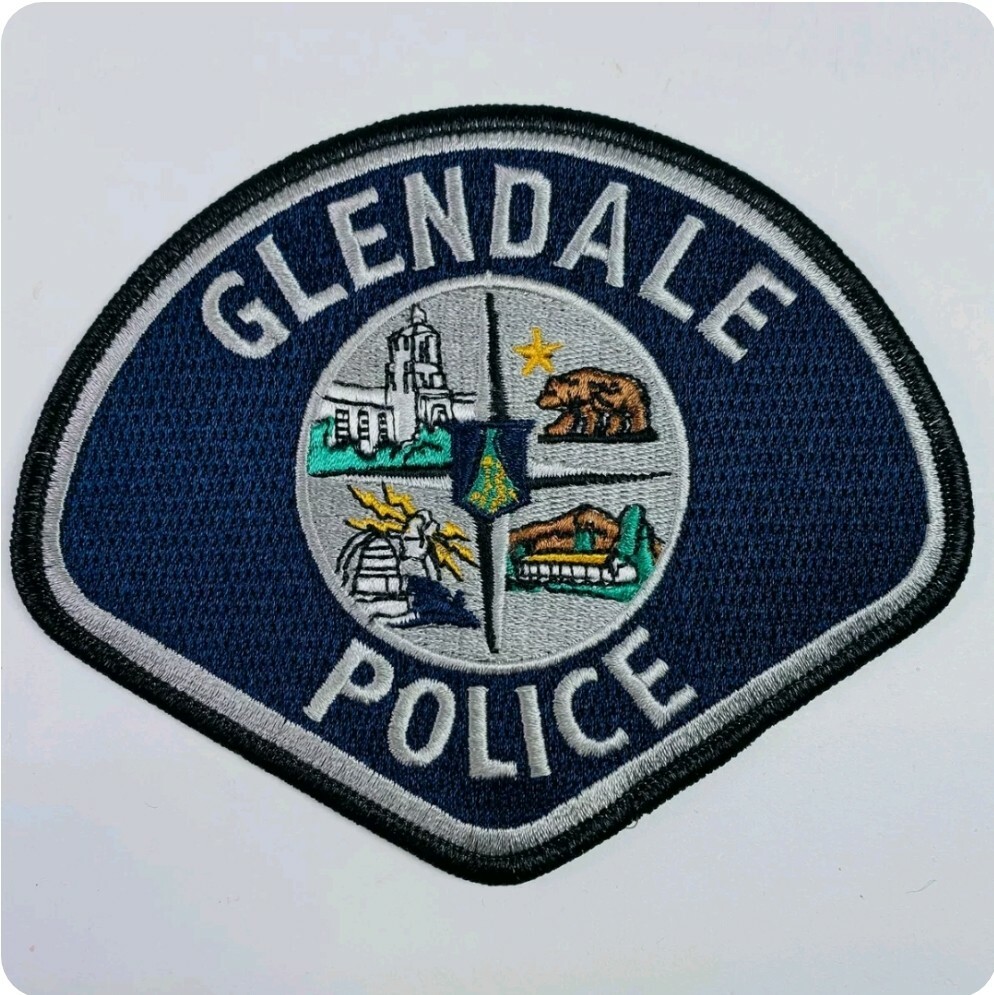 Glendale California Police Department Shoulder Patch - CA