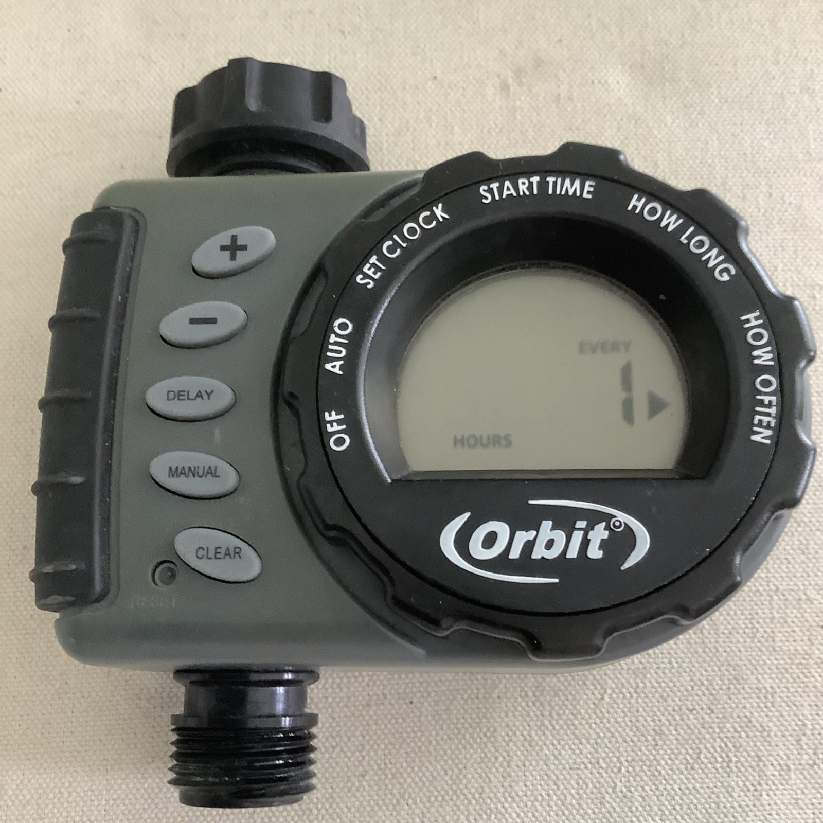 Orbit Programmable 24600 Lawn Garden Automatic Aqua Water Timer Digital 1 Hose