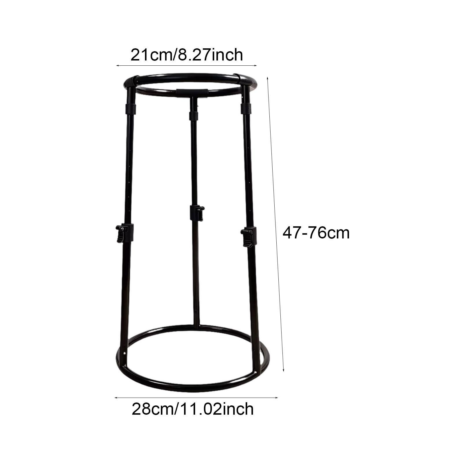 Djembe Floor Stand Stable Adjustable Height Sturdy Portable Standing Support