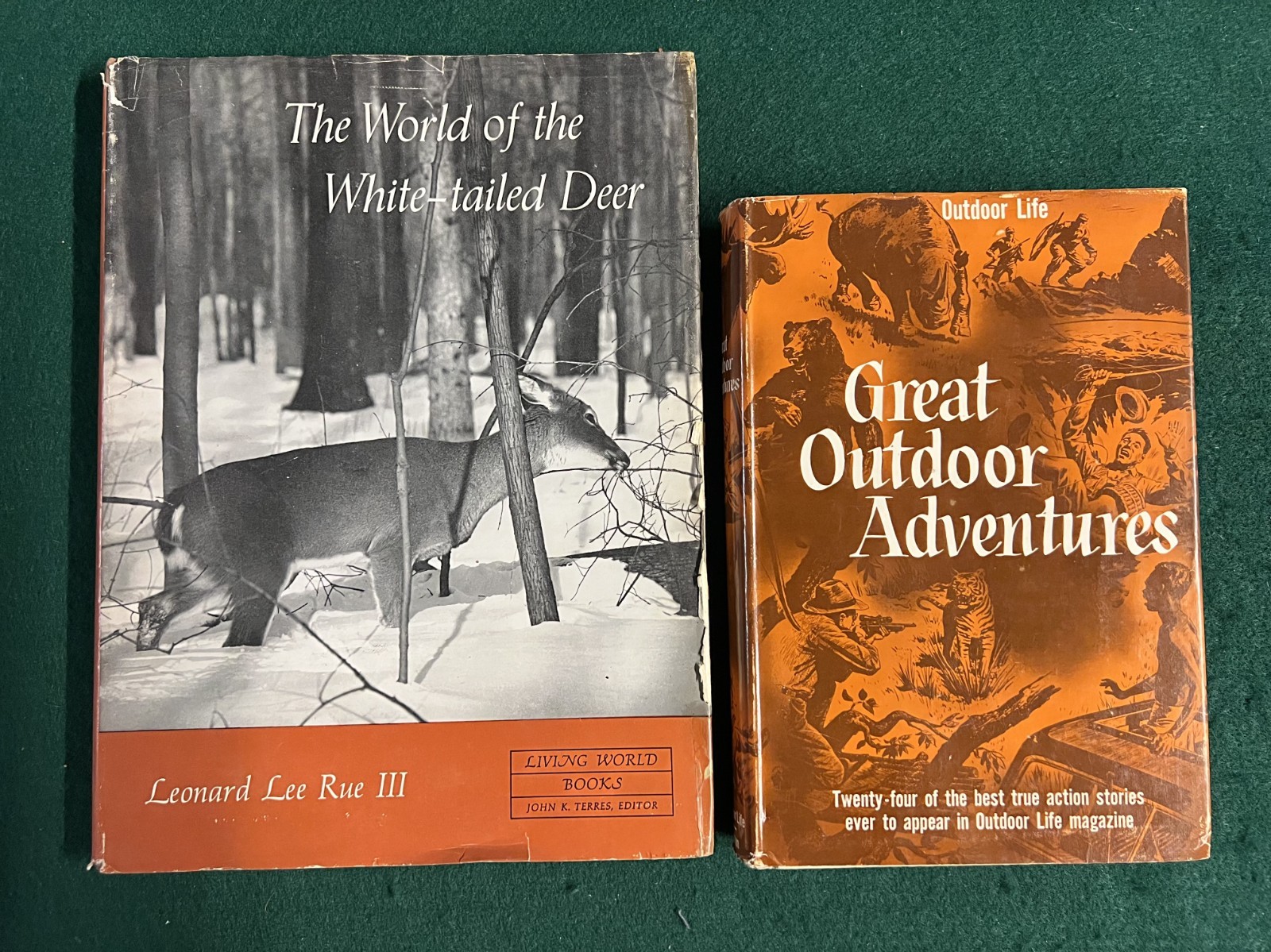 Two Vintage Hunting books FREE SHIPPING