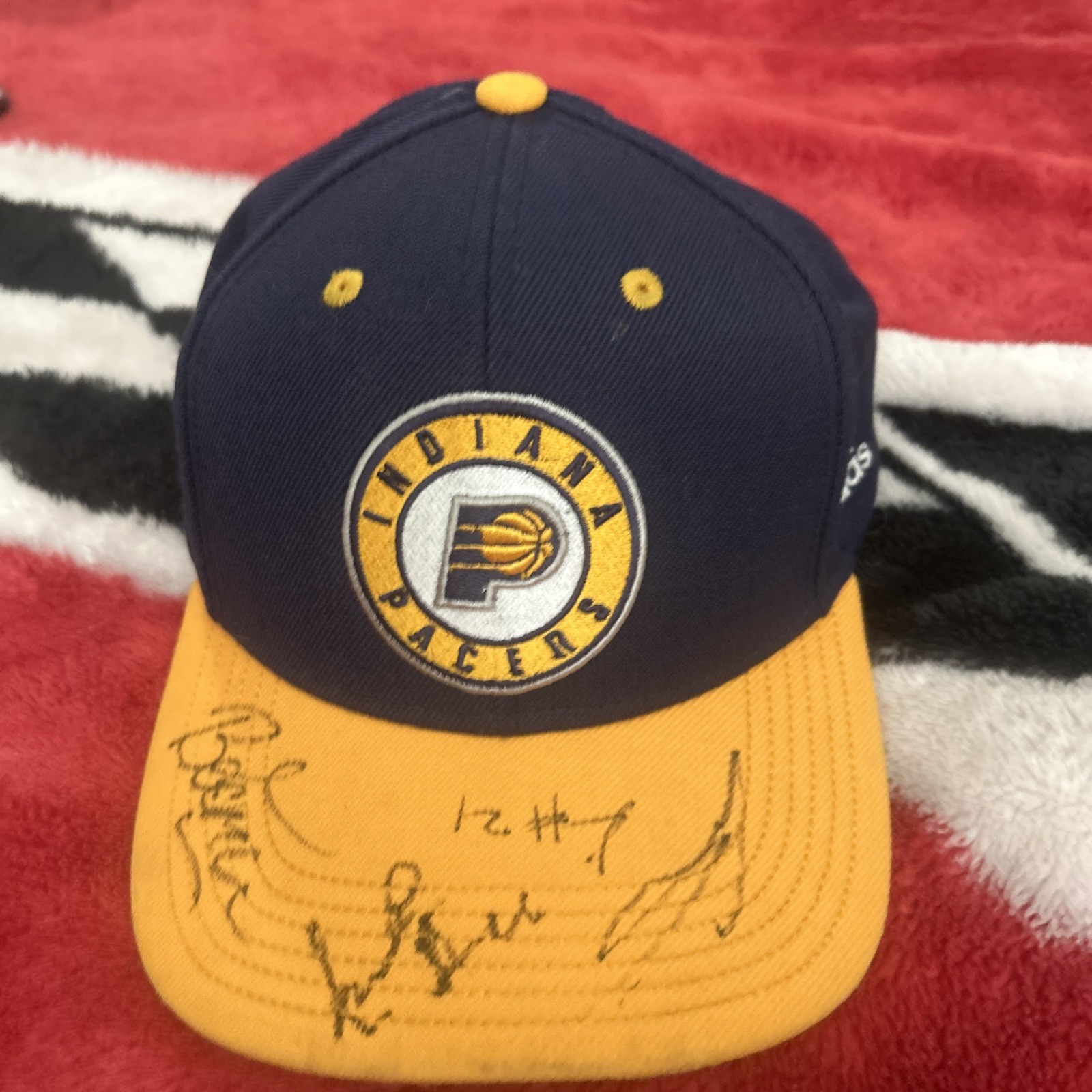 Benedict Mathurin Caris LeVert And Boomer Signed Hat