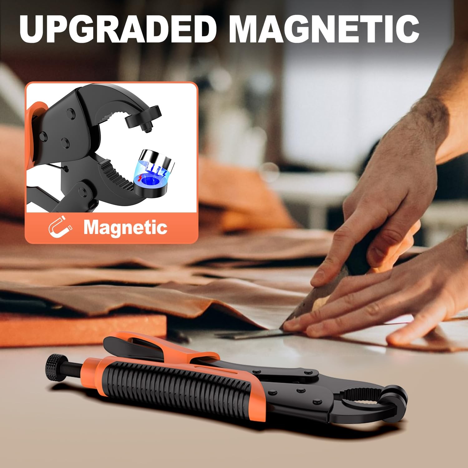Heavy Duty Snap Fastener Tool Universal Canvas Button Rivet Setter Pliers