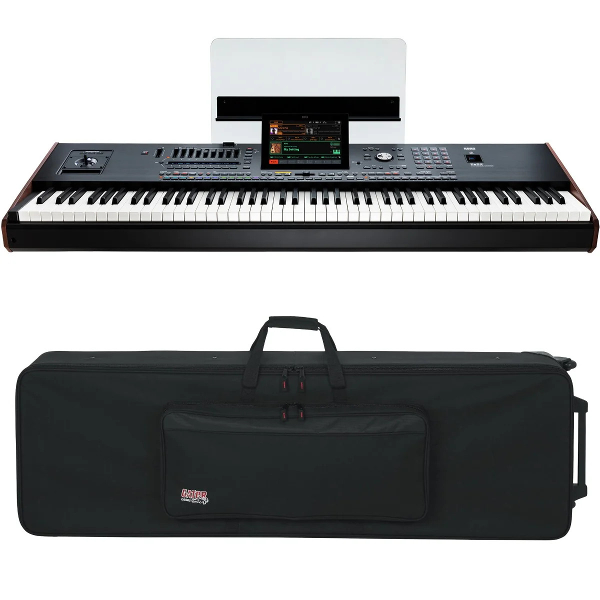 Korg PA5X 88-key Professional Arranger Workstation Keyboard CARRY BAG KIT