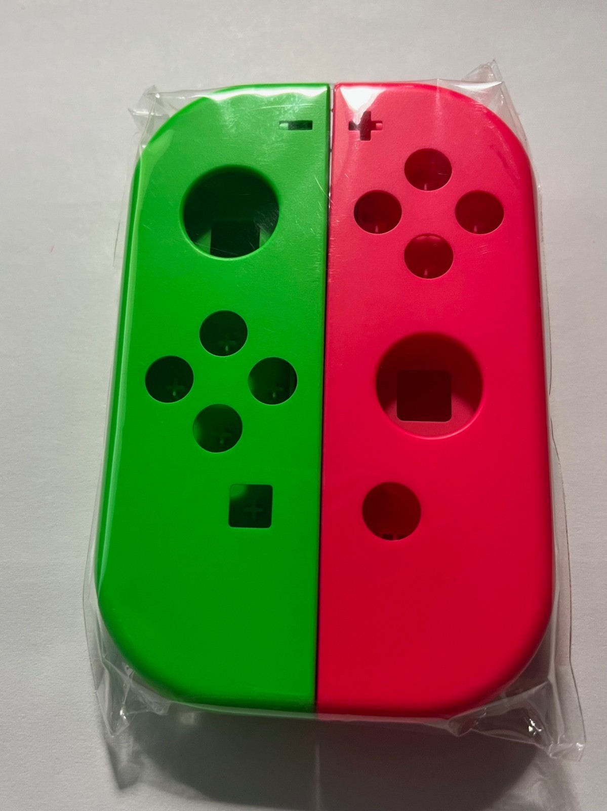 Replacement  Shell for Nintendo Switch Joy-Con Controller green & pink
