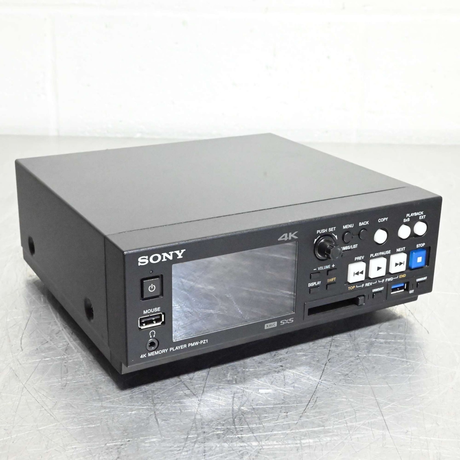 Sony PMW-PZ1 4K SxS Memory Player & Backup Deck - Multi-Format HD Video Player