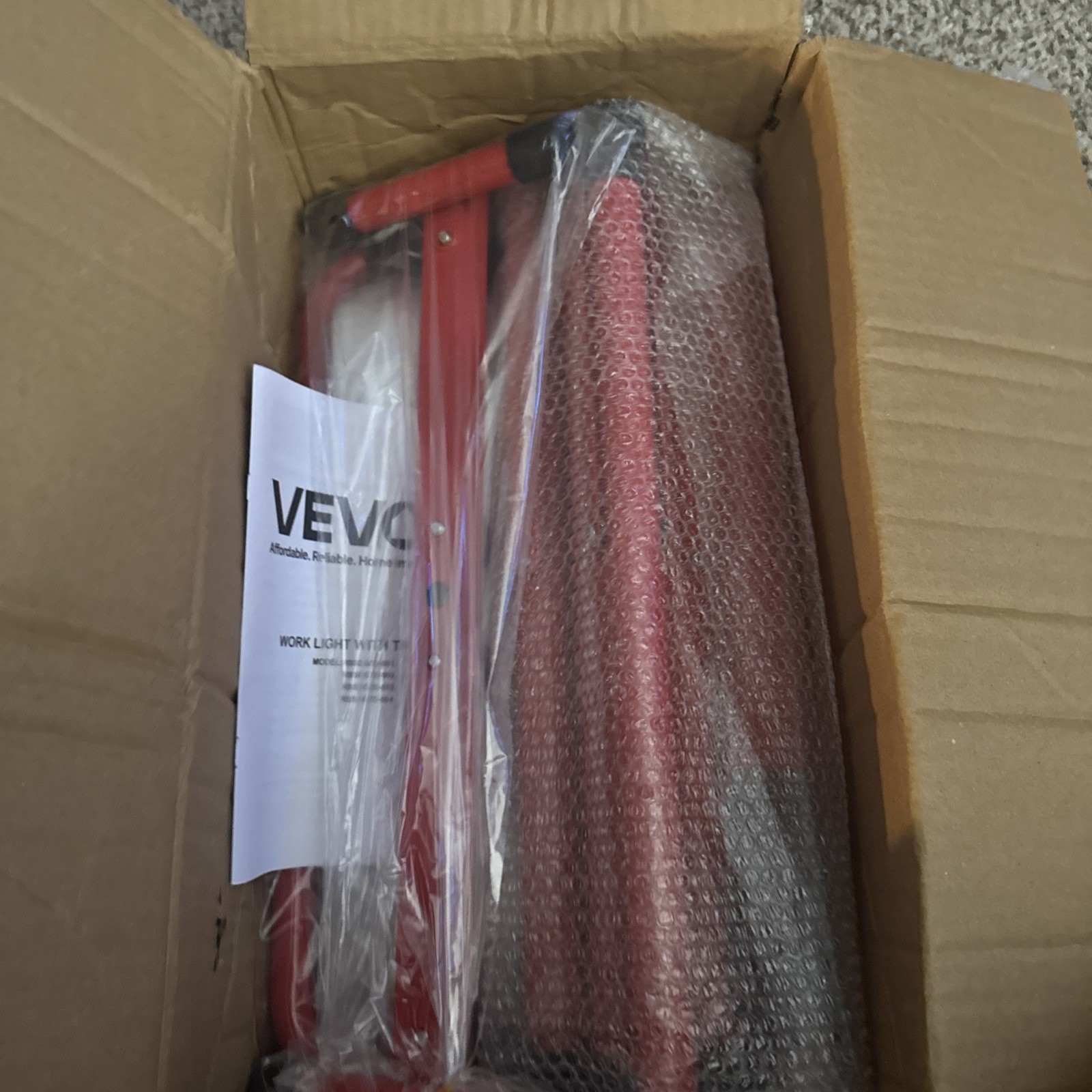 Dual-head Led Work Light 5000 Lumen Led Work Light with Tripod 27.6-68.1"