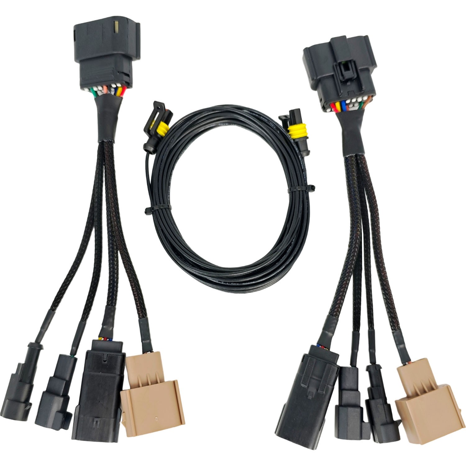 Halogen to LED Headlight Adapter Conversion Wiring Harness Kit Fit Ford Pickup