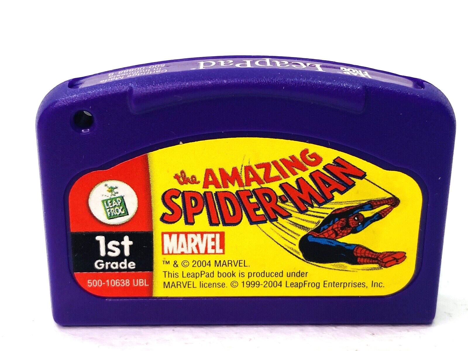 Leap Frog The Amazing Spider-Man 1st Grade Cartridge Only LeapPad Marvel 2004