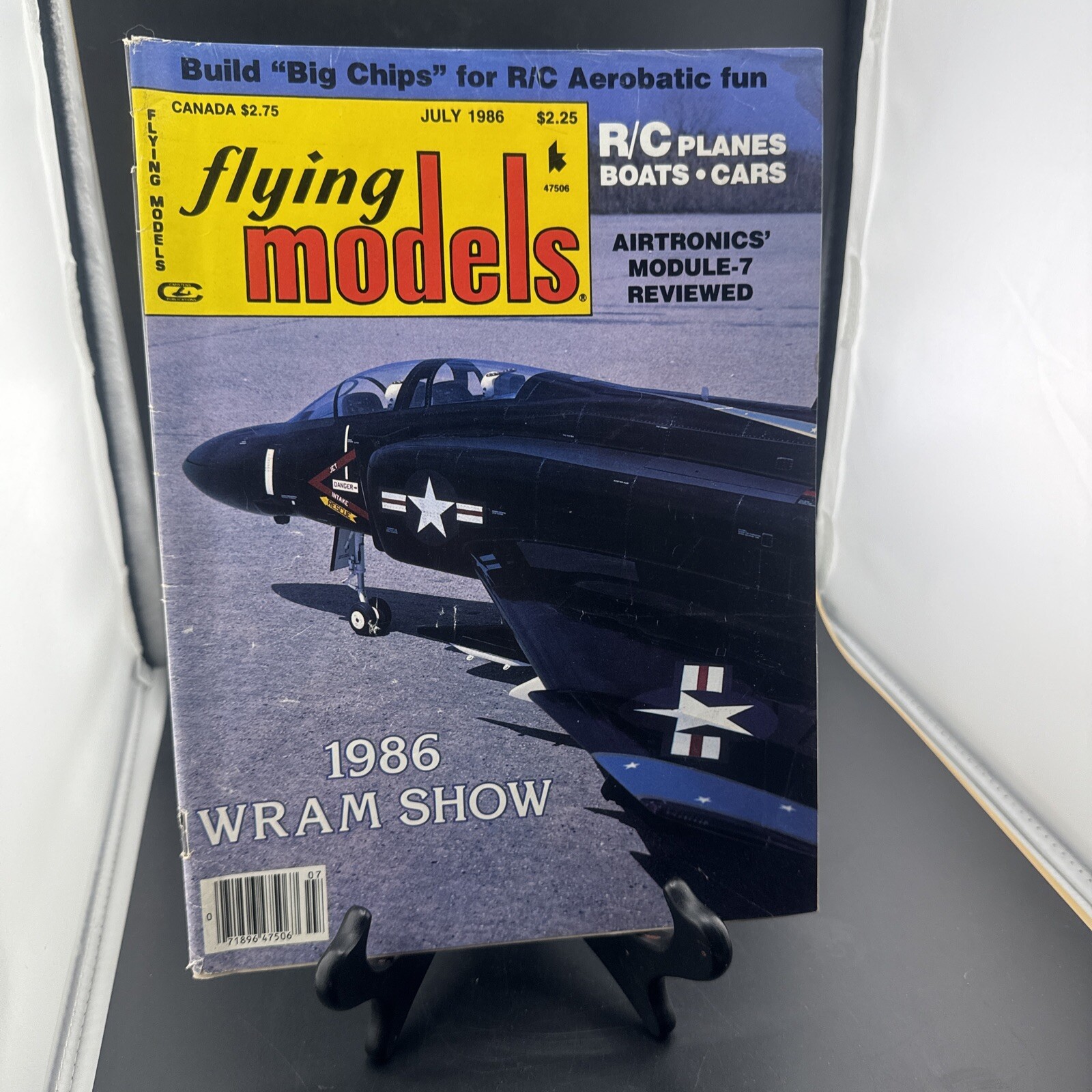 Flying Models July 1986