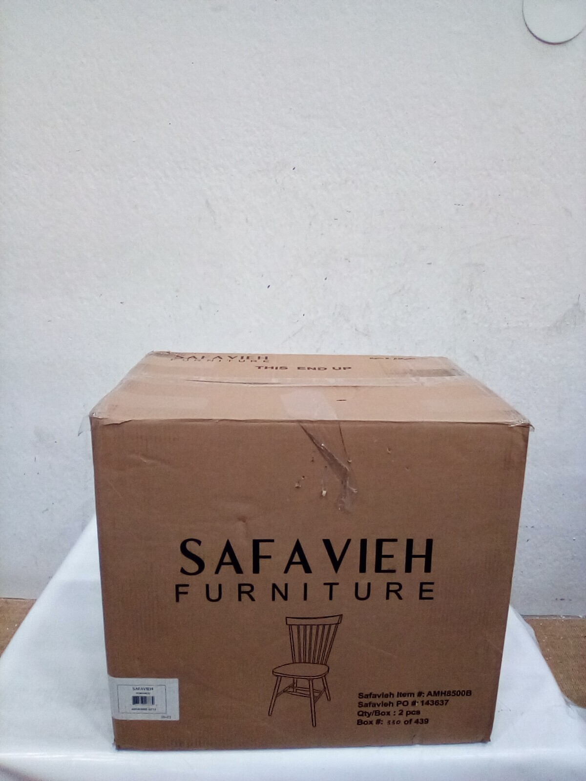 Safavieh PARKER SPINDEL SIDE CHAIR, Reduced Price 2172728215 AMH8500B