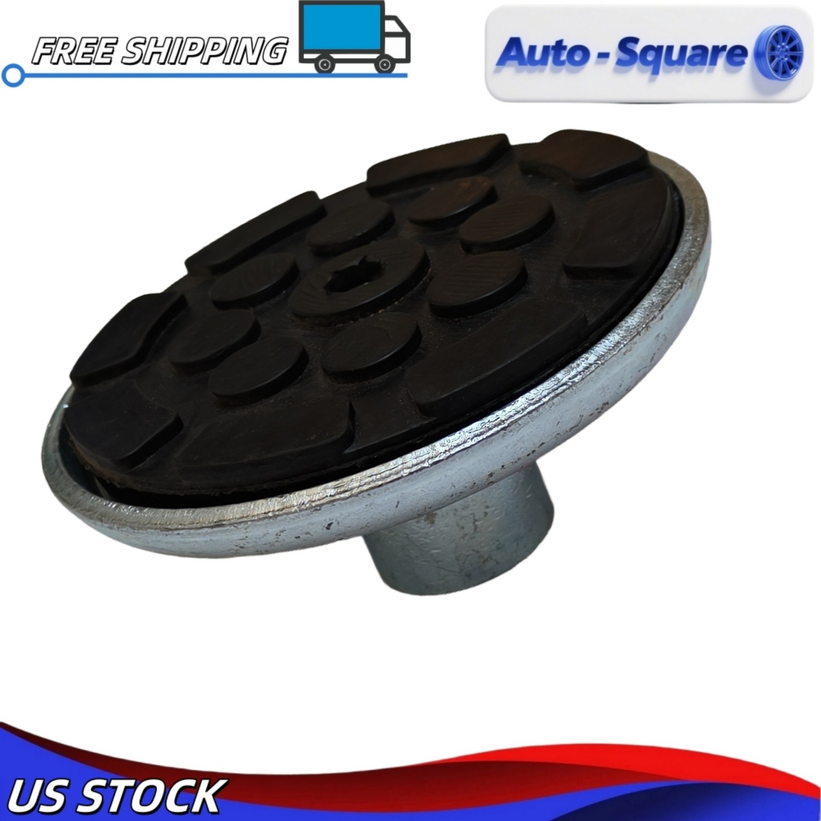 For Atlas Automotive Equipment Round Lift Pad With Rubber Pad (1 1/2" Peg) New