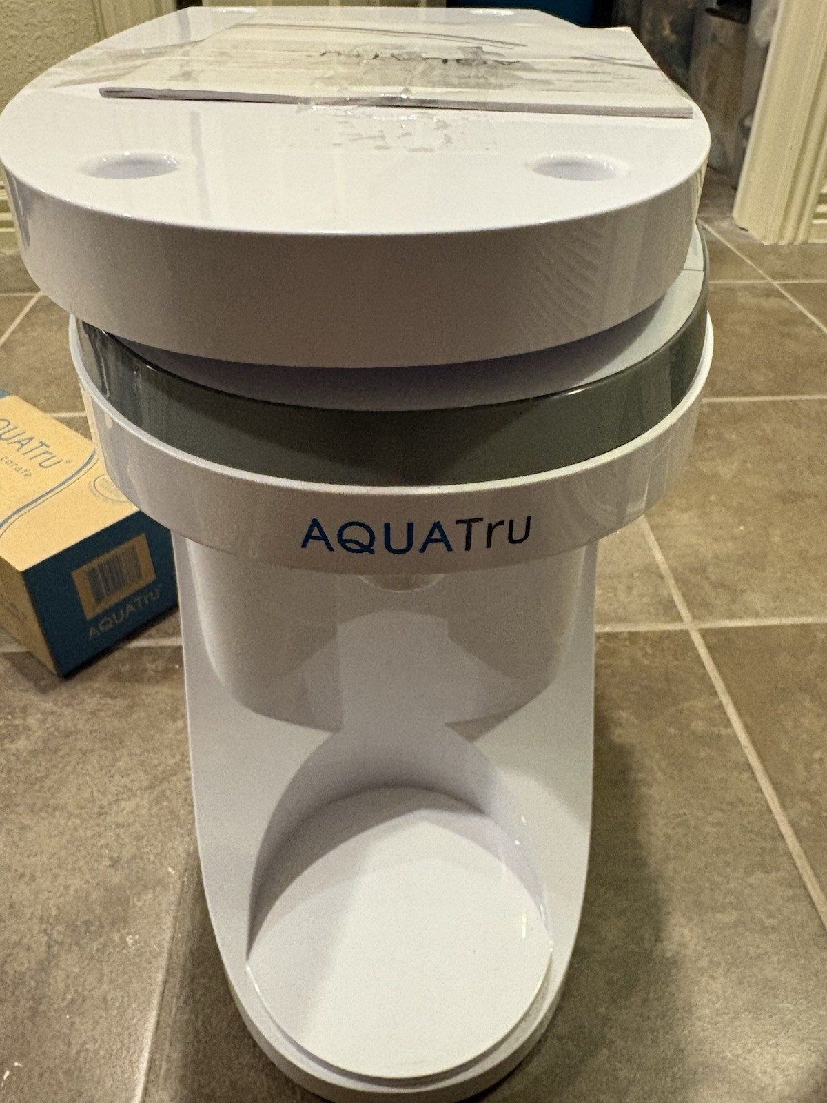 Aquatru Carafe Countertop Reverse Osmosis Water Purifier AT100 Base Only Excelle