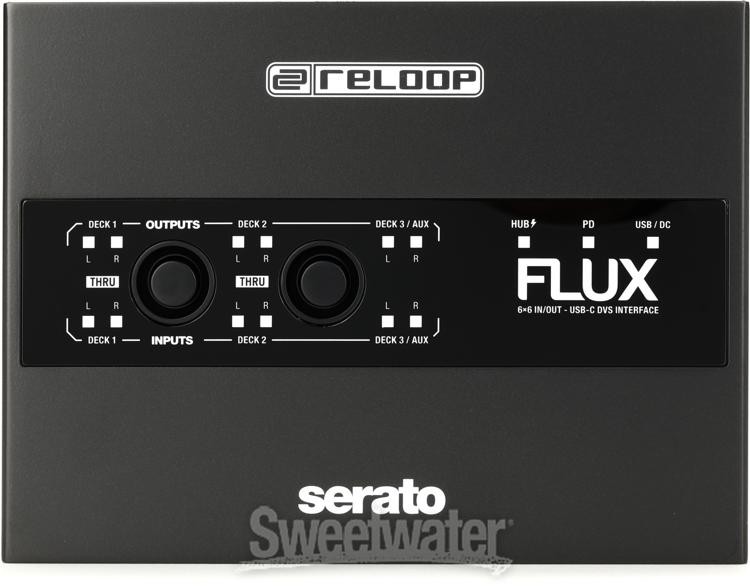 Reloop Flux 3-channel 6x6 DVS Interface for Serato DJ Pro