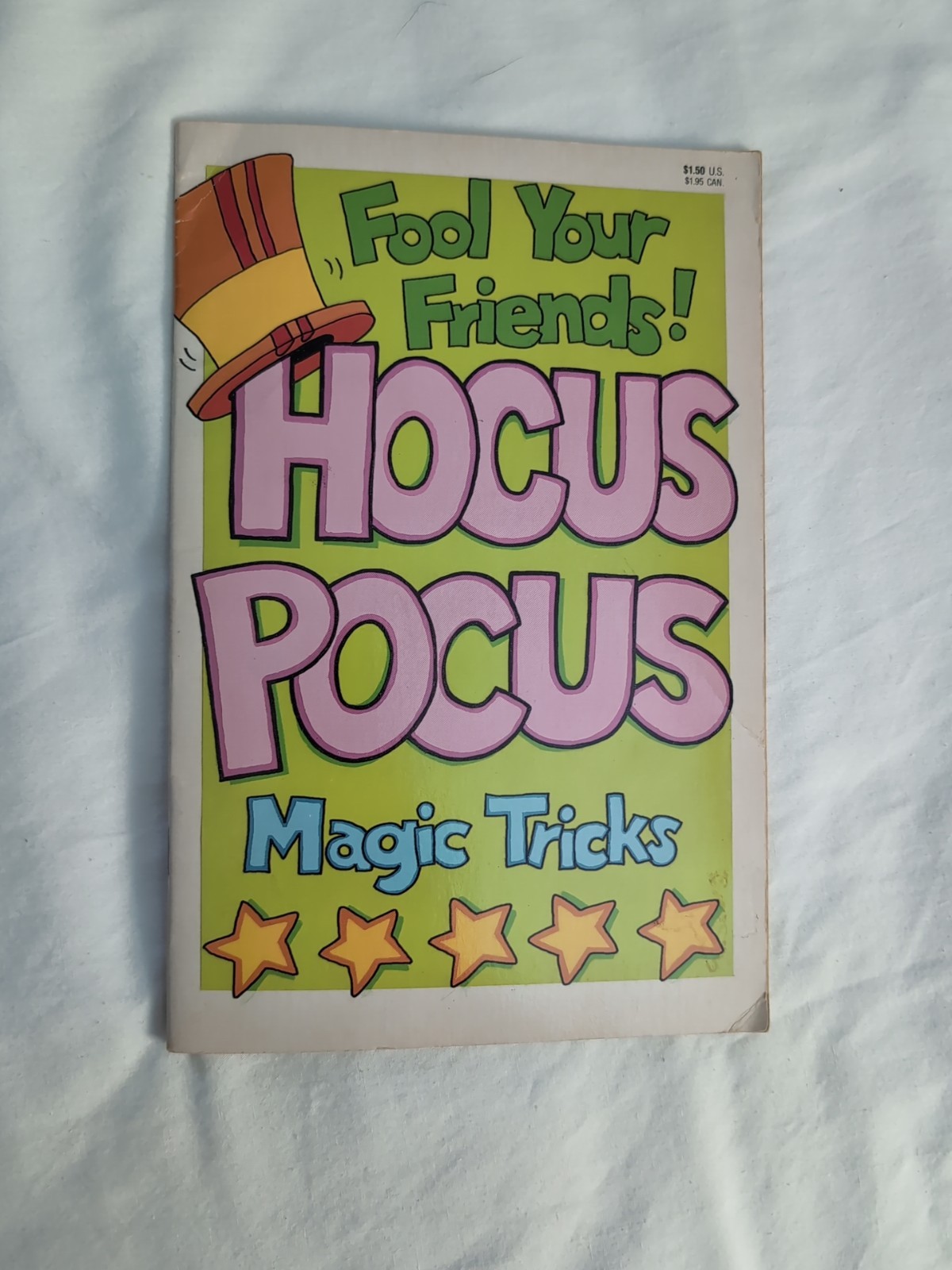 Fool Your Friends Hocus Pocus Magic Tricks Book