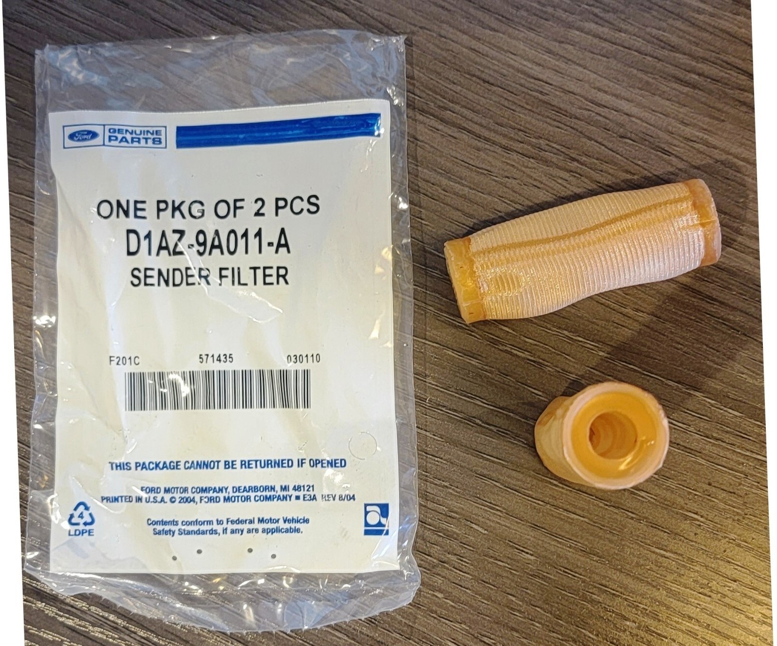 Ford Fuel Pump Strainer Sending Unit Filter Tank Sock OEM D1AZ9A011A Genuine