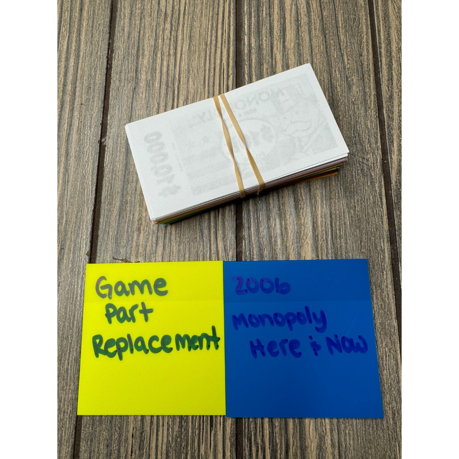 Monopoly Here & Now 2006 Game Part Replacement Money