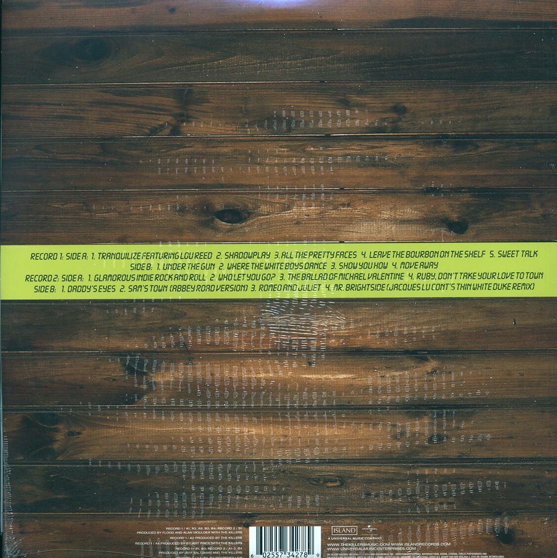 VINYL The Killers - Sawdust