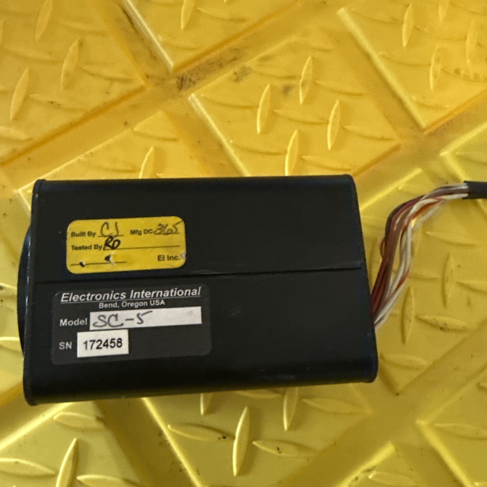 ELECTRONICS INTERNATIONAL SC-5 SUPER CLOCK TIMER