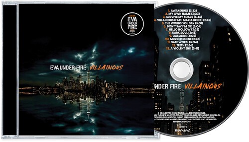 Eva Under Fire - Villainous [New CD]
