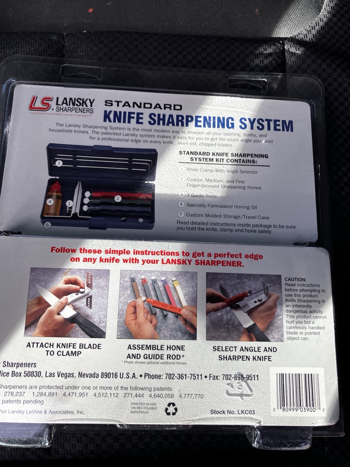 Standard Knife Sharpening System