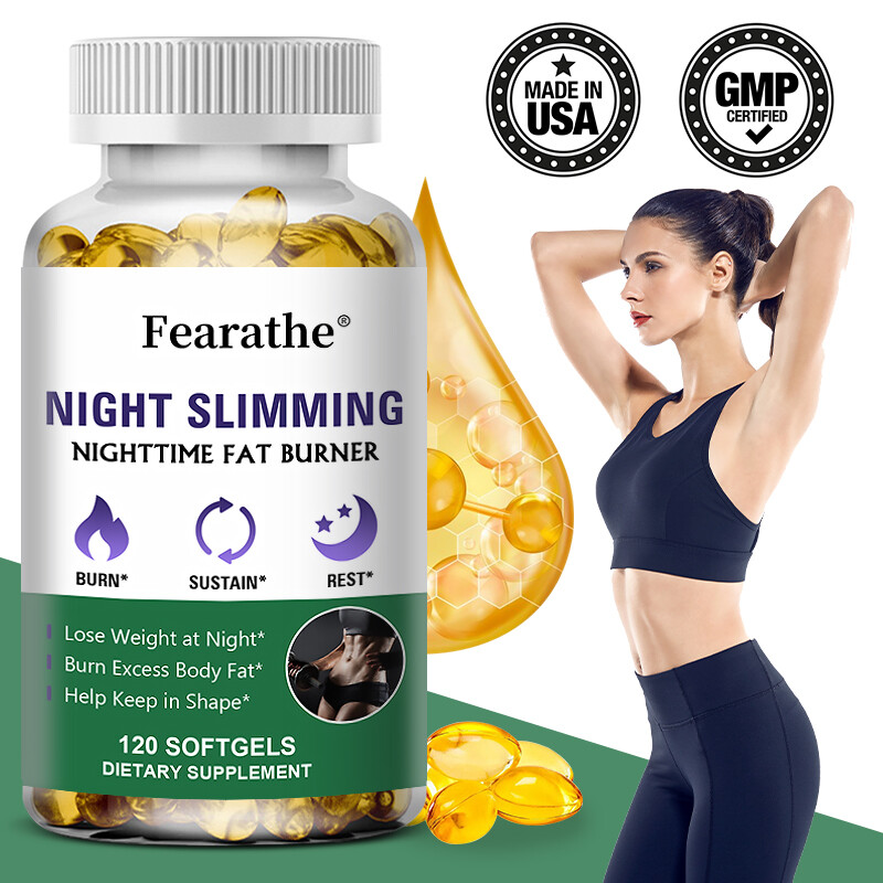 Night fat burner supplement for slimming, weight loss, appetite suppressant
