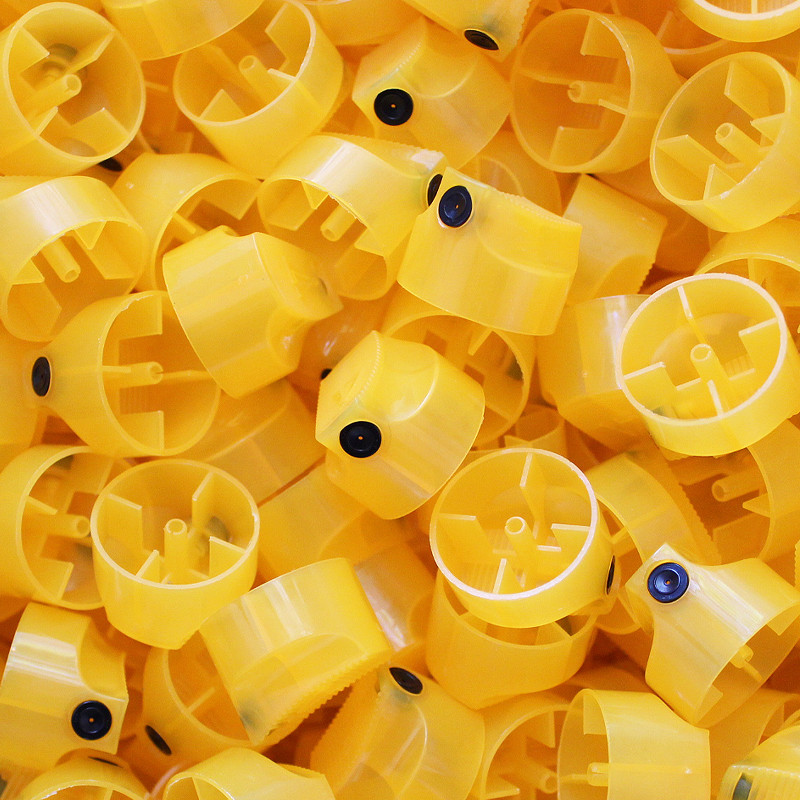 Yellow Universal Caps Graffiti Art Spray paint tips Bombing Trains Walls NYC