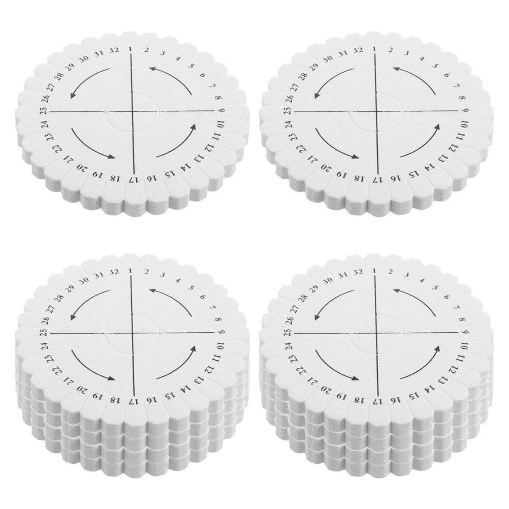 20pcs Kumihimo Disk: Bracelet Making Tools - Beading Cord Disc Loom Tray -
