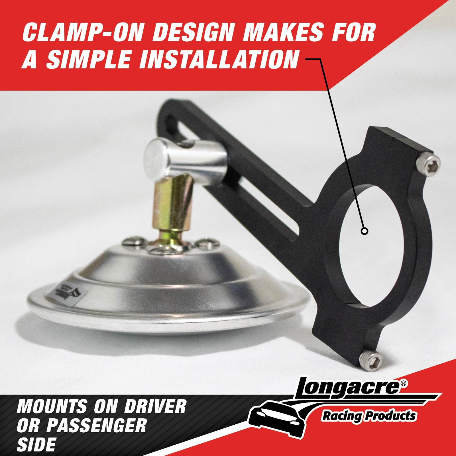 Longacre 52-22548 Clamp On Spot Mirrors