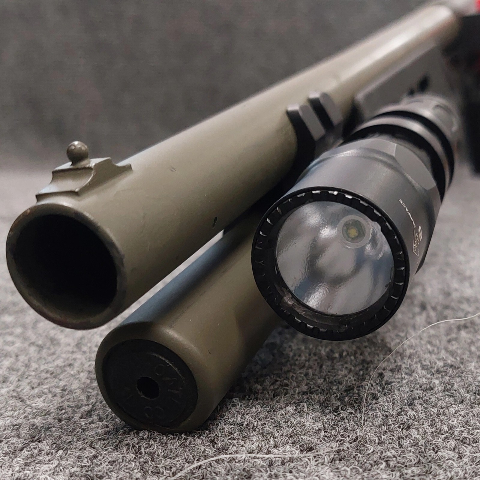 ROC-12-2R Barrel Magazine Clamp Light Mount with Free Patch!