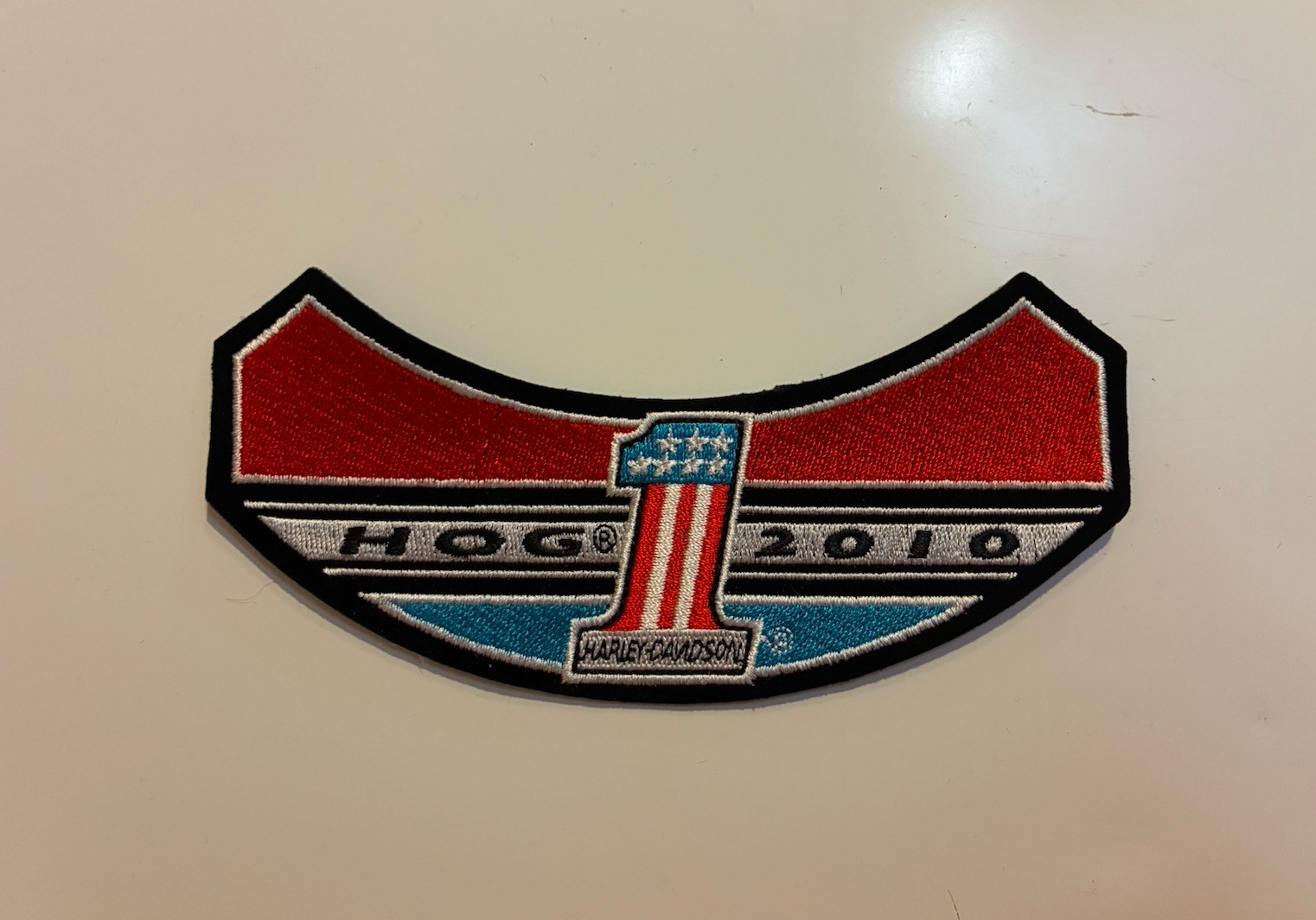 NOS HOG 2010 Harley Davidson Patch Owners Group Badge Vintage HD Vintage NEW