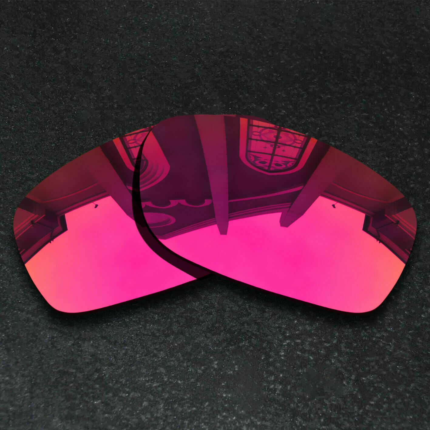 US Red Polarized Replacement Lenses For-Oakley Fives Squared