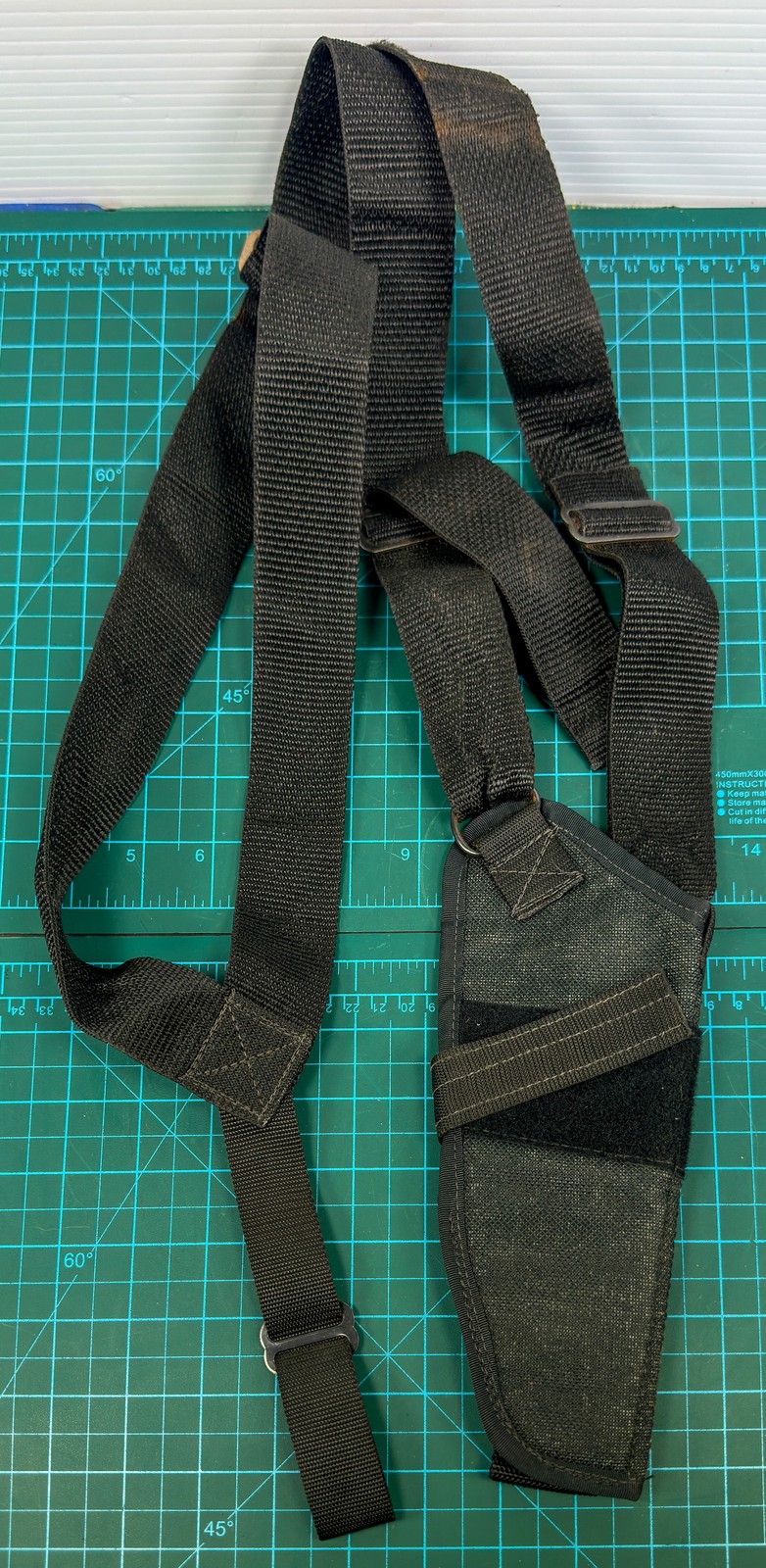 Black Nylon Adjustable Shoulder Holster Strap Harness Sling Universal Carry