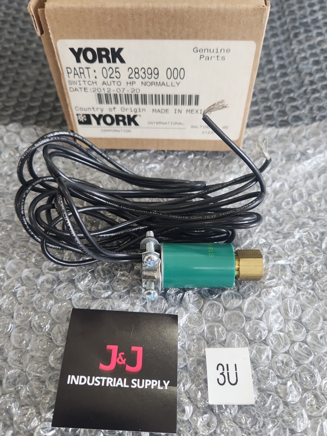 *New* York 025-28399-000 High Pressure Switch ⚡️🇺🇸 SHIP+WARRANTY