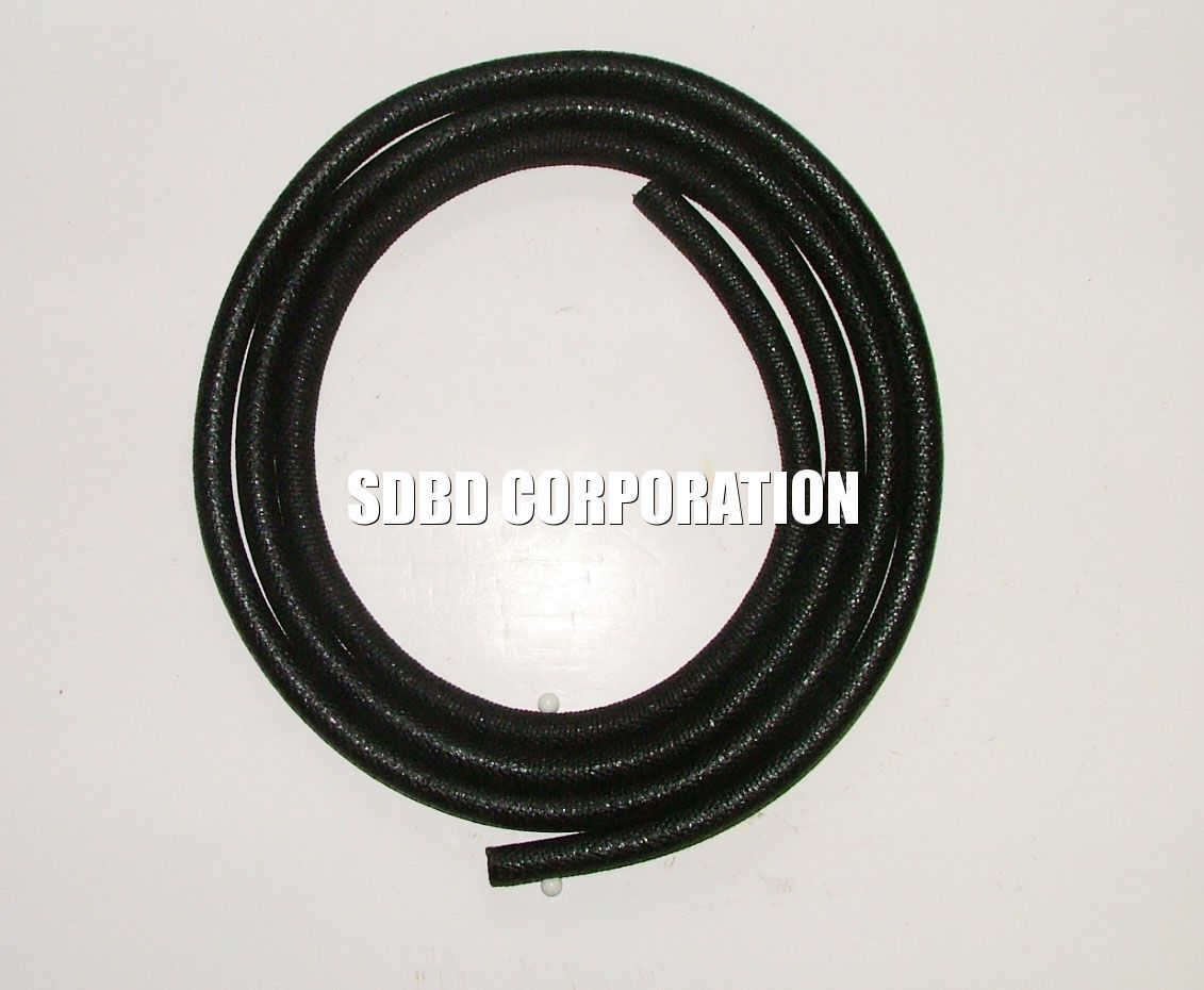 3/16" x 10' Asphalt Fabric Wire Loom