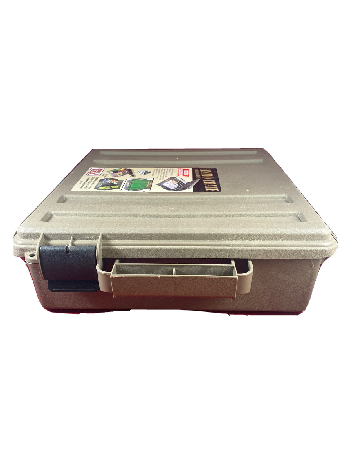 MTM Ammo Crate 4.5" Deep Utility Box - Dark Earth - ACR5P-72